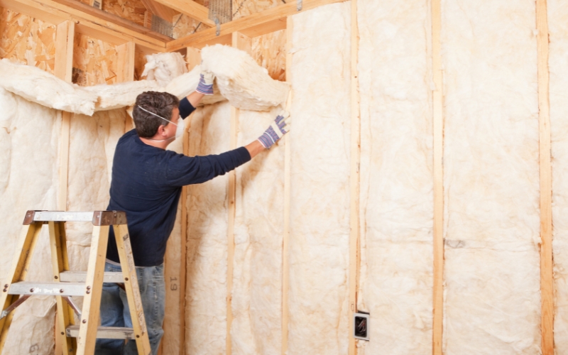 Exterior of an older solid wall property